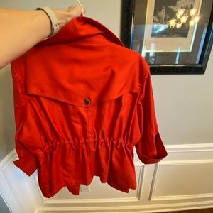 Anne Klein red jacket
